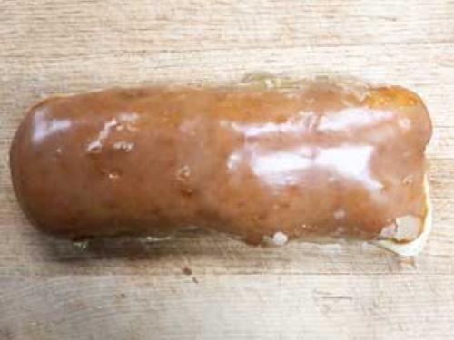 Raised Maple Bar Donut