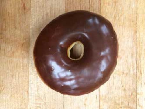 Raised Ring Chocolate Donut
