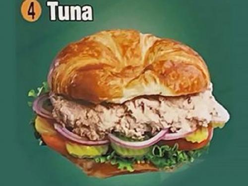 Croissant, Tuna Sandwich