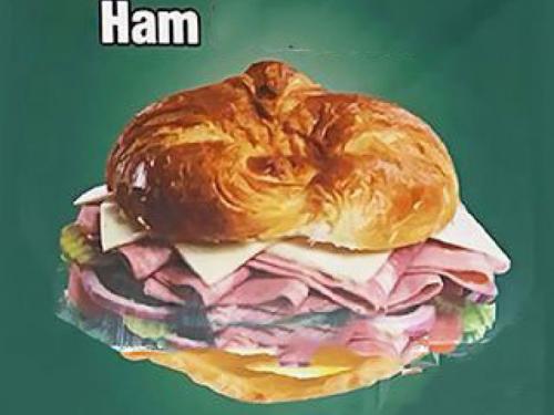 Ham Croissant Sandwich