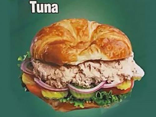 Tuna Croissant Sandwich
