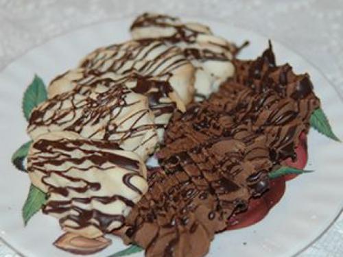 Vanilla/Chocolate stripes