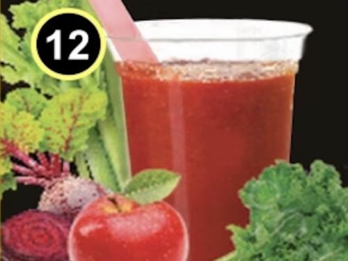 #12 Beet apple kale celery