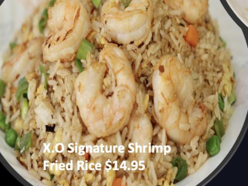 X.O Signature Shrimp Fried Rice