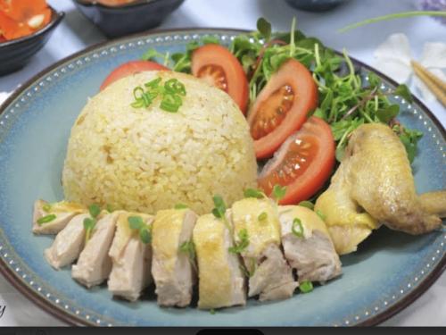 18. Chicken and rice