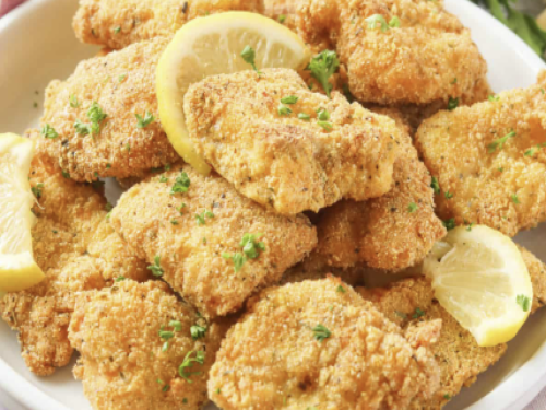 12 Fish Nuggets (Fries&Roll)