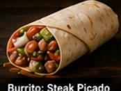 Burrito:  Steak Picado