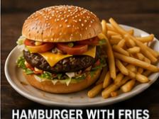 S5 - HAMBURGER WITH FRIES