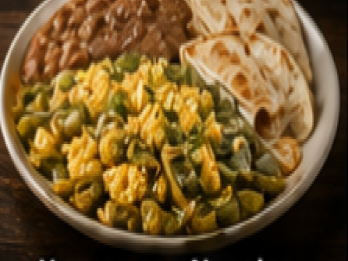 Huevos con Nopales
