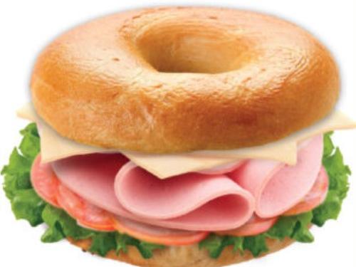 #12 Ham Sandwich Bagel