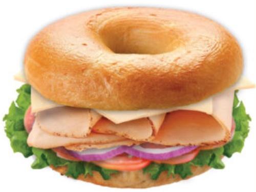 #18 Turkey Sandwich Bagel