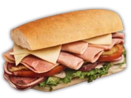 #13 Ham Sandwich Long Bread