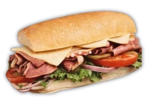 #16 Pastrami Sandwich Long Bread