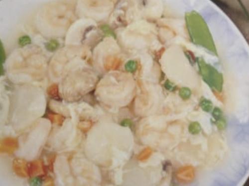 #6 Shrimp in lobster sauce