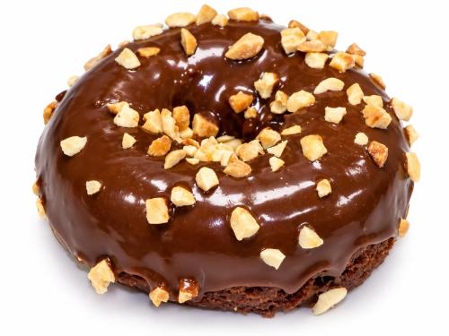 Double Chocolate Cake w/ peanuts