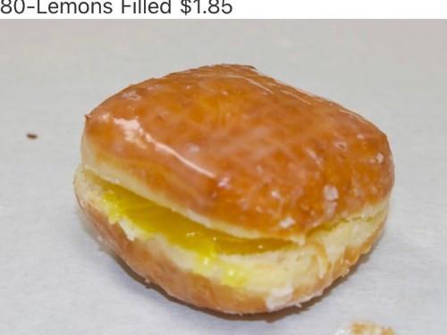 Small Lemon Filled Square