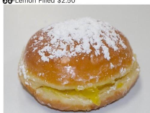 Lemon Filled Donut