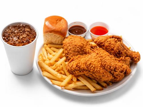 2 Pieces Meal Leg & Thigh